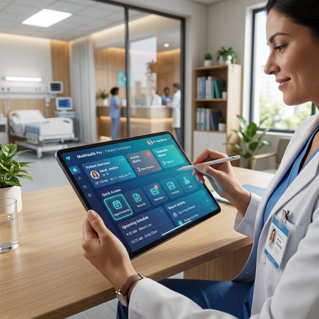 Modern Telemedicine Interface